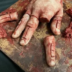 Mad About Horror Silicone Hand Chopping Board Escape Room Prop 14 Mad About Horror Silicone Hand Chopping Board Escape Room Prop -Halloween Gear Sales 7 chopping board severed hand magnetic escape room prop 1