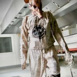 Mad About Horror Straight Jacket And Trousers (Smiley Version) 11 Mad About Horror Straight Jacket And Trousers (Smiley Version) -Halloween Gear Sales 8 straight jacket asylum halloween costume