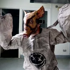 Mad About Horror Straight Jacket And Trousers (Smiley Version) 15 Mad About Horror Straight Jacket And Trousers (Smiley Version) -Halloween Gear Sales 9 straight jacket asylum halloween costume