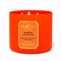 Bath & Body Works 3 Wick Candle Pumpkin Apple