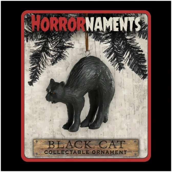 Other Horrornaments Black Cat Christmas Ornament 1 Other Horrornaments Black Cat Christmas Ornament