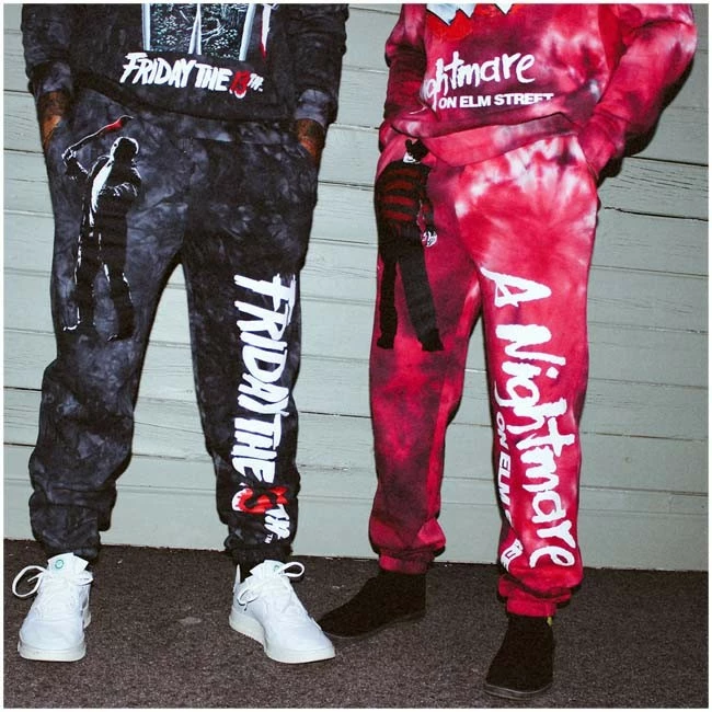 Cakeworthy A Nightmare On Elm Street Tie Dye Joggers 2 Cakeworthy A Nightmare On Elm Street Tie Dye Joggers - Image 2