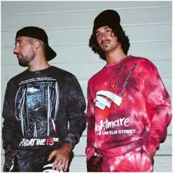 Cakeworthy Friday The 13th Tie Dye Crewneck Sweater -Halloween Gear Sales cakeworthy noes jumper 2