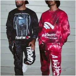 Cakeworthy A Nightmare On Elm Street Tie Dye Sweater -Halloween Gear Sales cakeworthy tracksuit 8