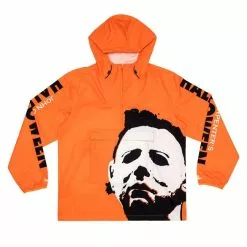 Other Chalk Line Halloween Orange Retro Anorak Jacket