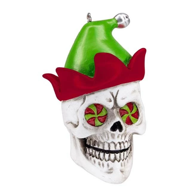 Horrornaments Christmas Tree Ornament Christmas Skull