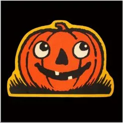 Creepy Co. Beistle Jack O' Lantern Rug