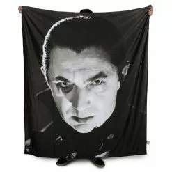 Creepy Co. Creepy Co Bela Lugosi Dracula Stare Throw Blanket