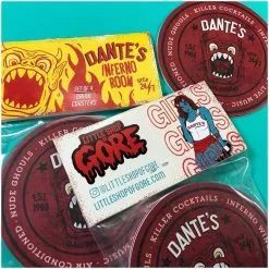Little Shop Of Gore Dante's Inferno Room Coaster Set (set Of 4) *SALE*