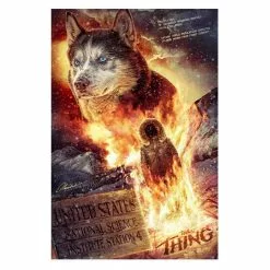 FANATTIK The Thing Limited Edition Print The Wolf