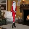 Gemmy The Nightmare Before Christmas Life Size Animated Prop Santa Jack Skellington