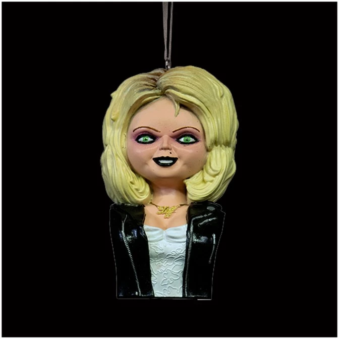 TRICK OR TREAT STUDIOS Holiday Horrors Bride Of Chucky Tiffany Ornament