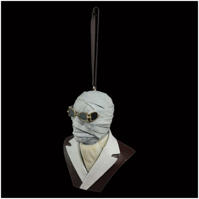 TRICK OR TREAT STUDIOS Holiday Horrors The Invisible Man Ornament 2 TRICK OR TREAT STUDIOS Holiday Horrors The Invisible Man Ornament - Image 2