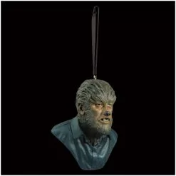 TRICK OR TREAT STUDIOS Holiday Horrors The Wolfman Ornament -Halloween Gear Sales holiday horrors wolfman tots 2