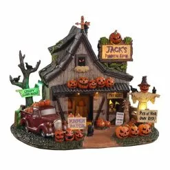 Lemax Spooky Town Jack's Pumpkin Farm