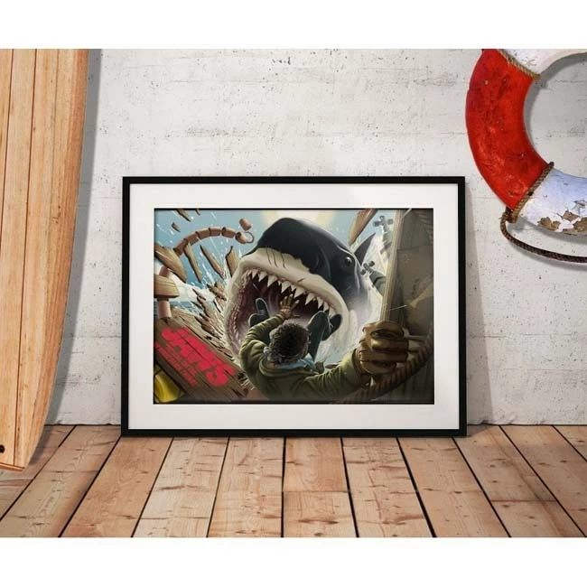 FANATTIK JAWS Limited Edition Print The Head, The Tail, The Whole Damn Thing 2 FANATTIK JAWS Limited Edition Print The Head, The Tail, The Whole Damn Thing - Image 2