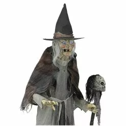 Other Lunging Witch With DIGITEYES Animated Prop