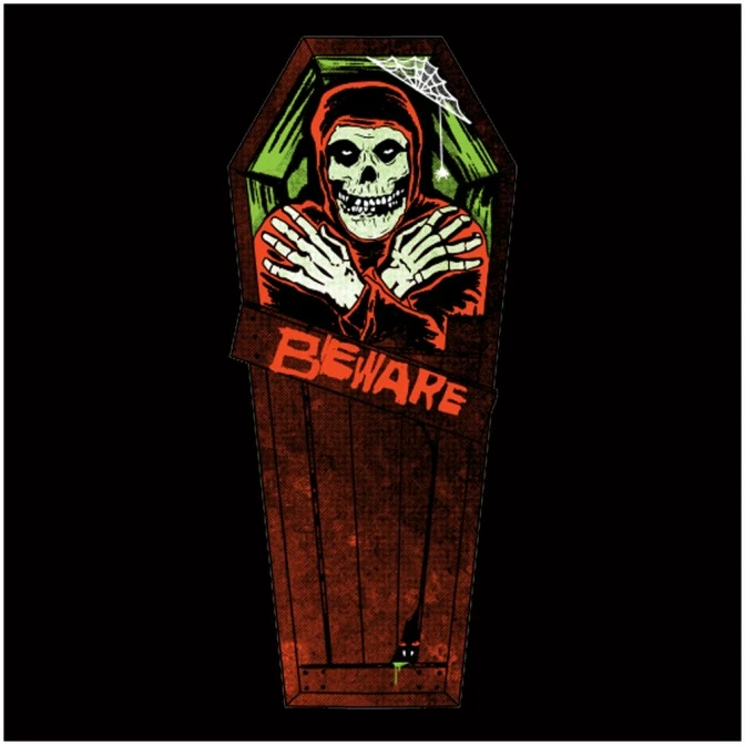 TRICK OR TREAT STUDIOS The Misfits Fiend Wall Decor 4 TRICK OR TREAT STUDIOS The Misfits Fiend Wall Decor - Image 4