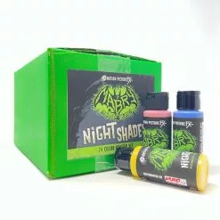 Other Night Shades Rubber Mask Paint 2oz Master Set 24 Colours