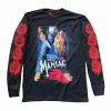 Pallbearer Press Maniac Poster Long Sleeve Shirt