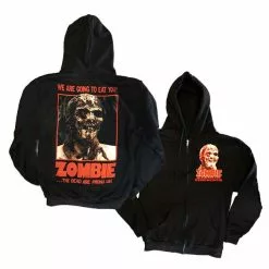 Pallbearer Press Zombie Poster Zip Hoodie
