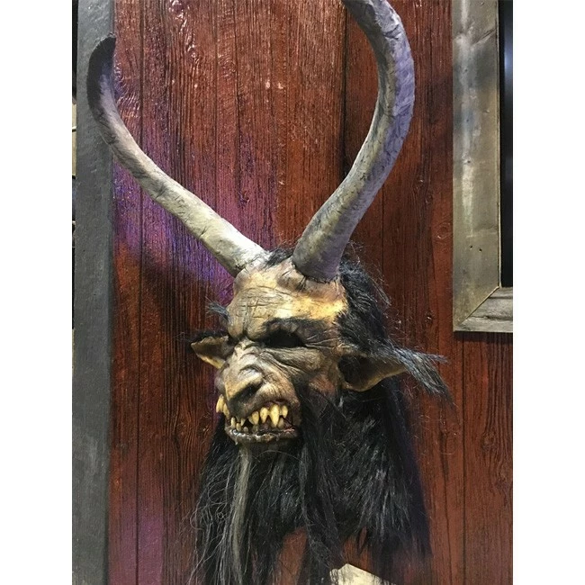 Pumpkin Pulp Krampus Mask 2 Pumpkin Pulp Krampus Mask - Image 2