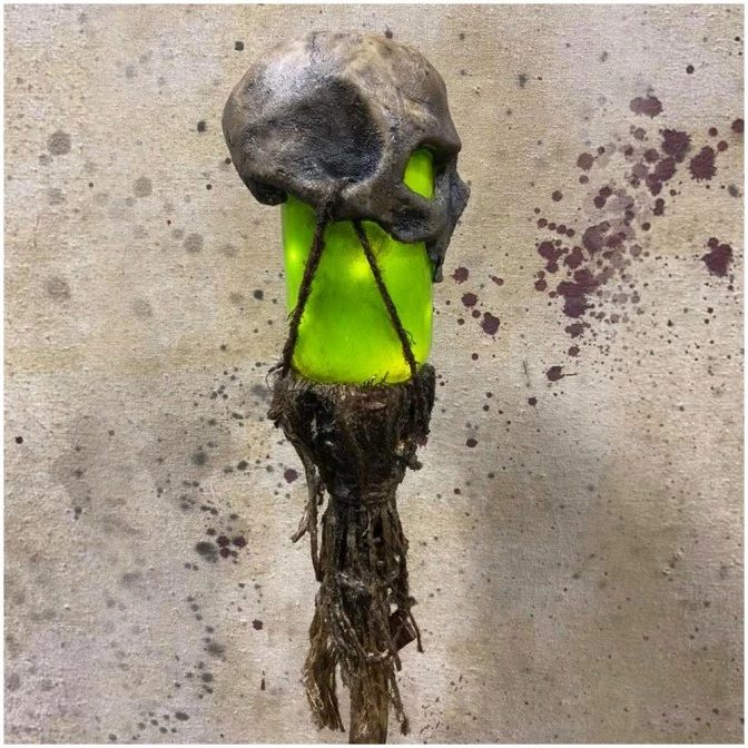 Pumpkin Pulp Skull Swamp Stick 3 Pumpkin Pulp Skull Swamp Stick - Image 3