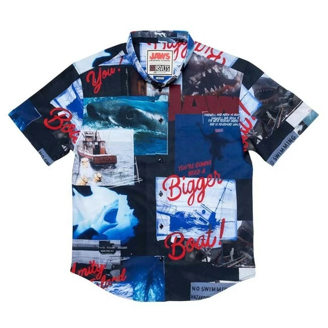 Other RSVLTS JAWS 'The Beach Is Closed' Short Sleeve Shirt 1 Other RSVLTS JAWS 'The Beach Is Closed' Short Sleeve Shirt