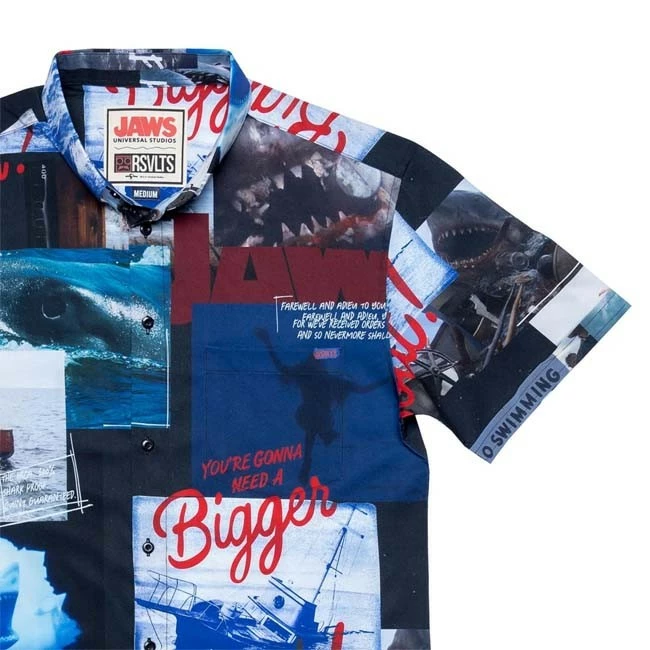 Other RSVLTS JAWS 'The Beach Is Closed' Short Sleeve Shirt 2 Other RSVLTS JAWS 'The Beach Is Closed' Short Sleeve Shirt - Image 2