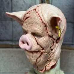 Savage Silicone Piggy The Serial Killer Silicone Pig Mask -Halloween Gear Sales savage silicone serial killer piggy 5