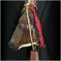 Pumpkin Pulp Severed Cow Head Brown -Halloween Gear Sales severed cow head brown 5