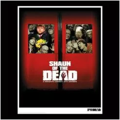 FANATTIK Shaun Of The Dead Limited Edition Print Squashed