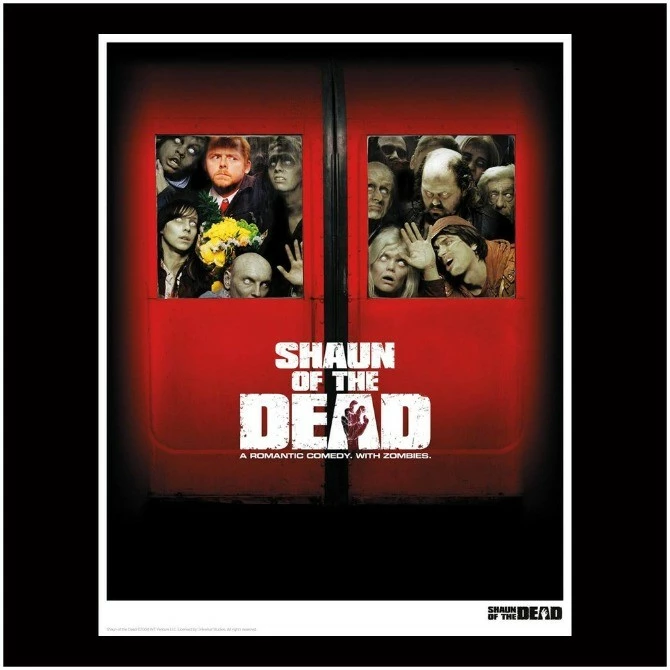 FANATTIK Shaun Of The Dead Limited Edition Print Squashed 1 FANATTIK Shaun Of The Dead Limited Edition Print Squashed