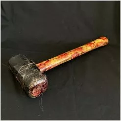 Mad About Horror Short Sledgehammer Bloody & Hair