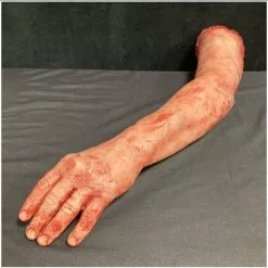 Other Silicone Severed Full Arm -Halloween Gear Sales silicone severed full male arm professional horror prop