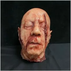 Other Silicone Severed Head Clarence, Gory -Halloween Gear Sales silicone severed head professional horror prop 1