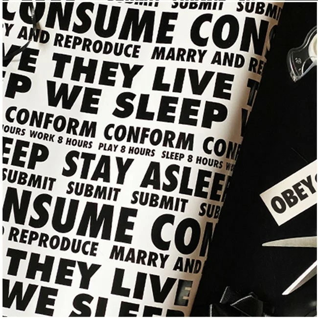 TRICK OR TREAT STUDIOS They Live Wrapping Paper 1 TRICK OR TREAT STUDIOS They Live Wrapping Paper