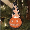 TRICK OR TREAT STUDIOS Holiday Horrors Trick R Treat Sam Sam O'Lantern Metal Ornament